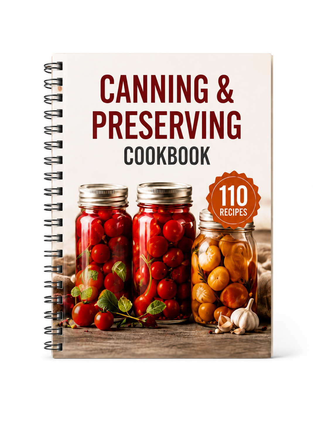 Canning & Preserving Cookbook – 110 Homemade Recipes for Preserving Seasonal Favorites